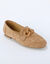 Mocassins boucle fantaisie (beige)