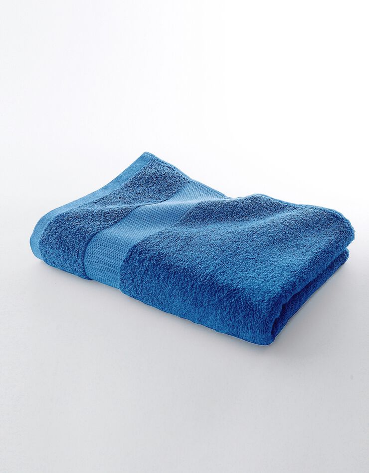 Éponge unie coton modal 500 g/m² (bleu marine)