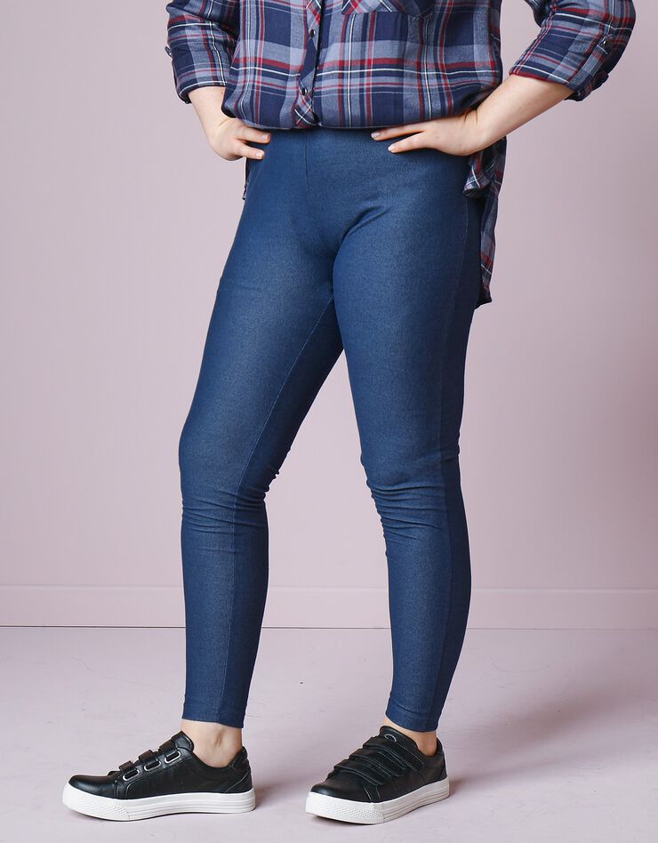 Legging maille jean confort (brut) Legging maille jean confort (brut)