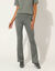 Legging forme trompette, maille extensible (kaki)