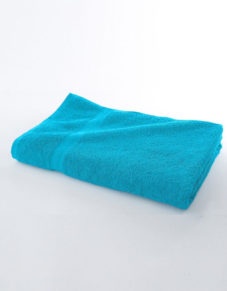 Eponge unie 420 g/m2 confort moelleux (turquoise)