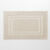 Tapis de bain &eacute;ponge double liteau - &eacute;ponge 900 g/m&sup2; (sable)