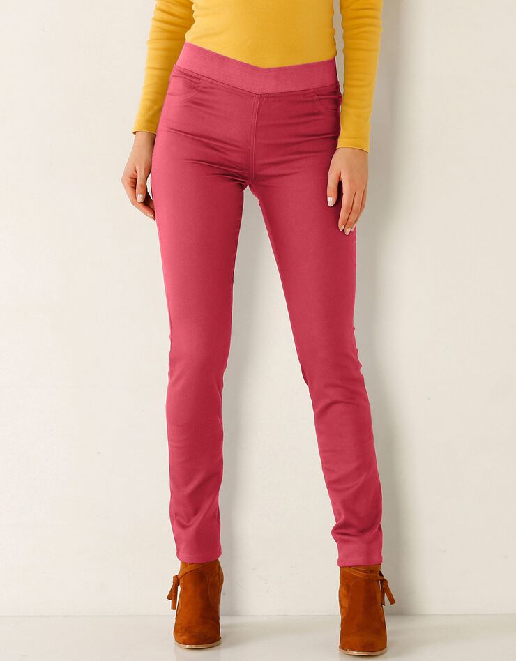 Jegging taille élastiquée ultra confort - petite stature (tomette) Jegging taille élastiquée ultra confort - petite stature (tomette)