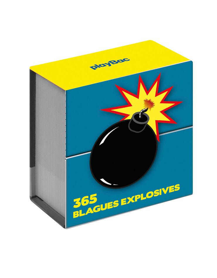 Calendrier 365 jours - "Blagues explosives" (unique)