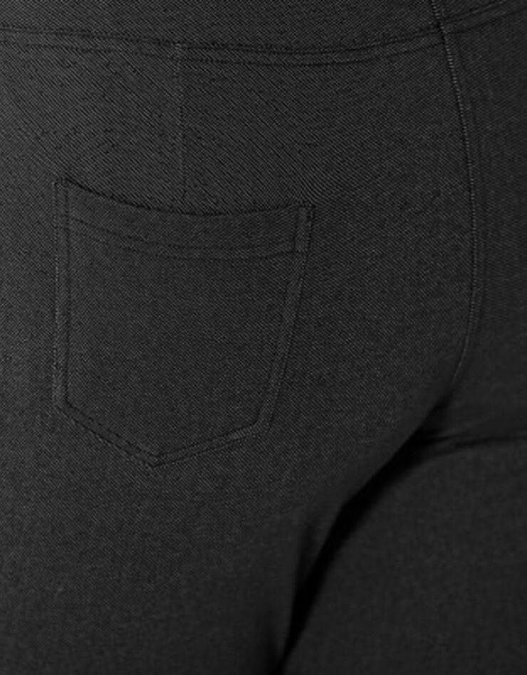 Jegging court maille effet denim (black) Jegging court maille effet denim (black)