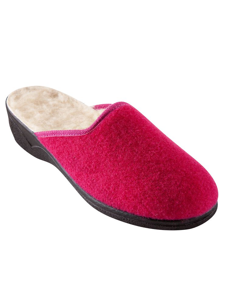 Mules - fourrées laine (framboise) Mules - fourrées laine (framboise)
