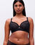 Soutien-gorge "Romance" tulle forme embo&icirc;tante, avec armatures (noir)