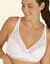 Soutien-gorge en dentelle et microfibre Well Allure - avec armatures (blanc)