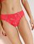 Slip dentelle unie Arum (rose indien)