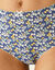 Culotte forme maxi coton stretch imprimé "fleurs" - lot de 4 (bleu / vert)
