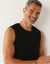 T-shirt col rond sans manches - lot de 3 (noir)