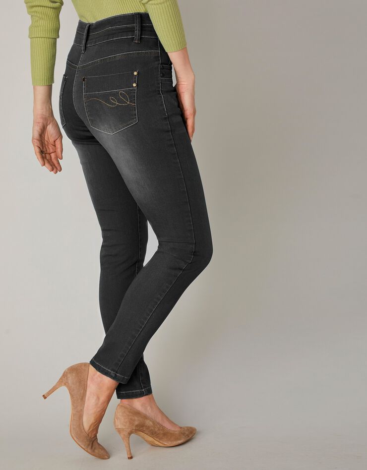 Jean coupe 7/8ème fuselée stretch (black) Jean coupe 7/8ème fuselée stretch (black)
