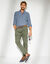 Pantalon chino toile sergé (kaki clair)