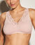 Soutien-gorge post-opératoire coton stretch forme foulard - sans armatures. (poudre)