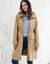 Parka l&eacute;g&egrave;re d&eacute;perlante zipp&eacute;e (beige)