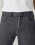 Jean droit basique 100% coton - L28 (gris)