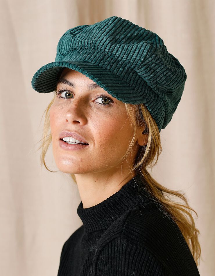 Casquette velours (vert) Casquette velours (vert)