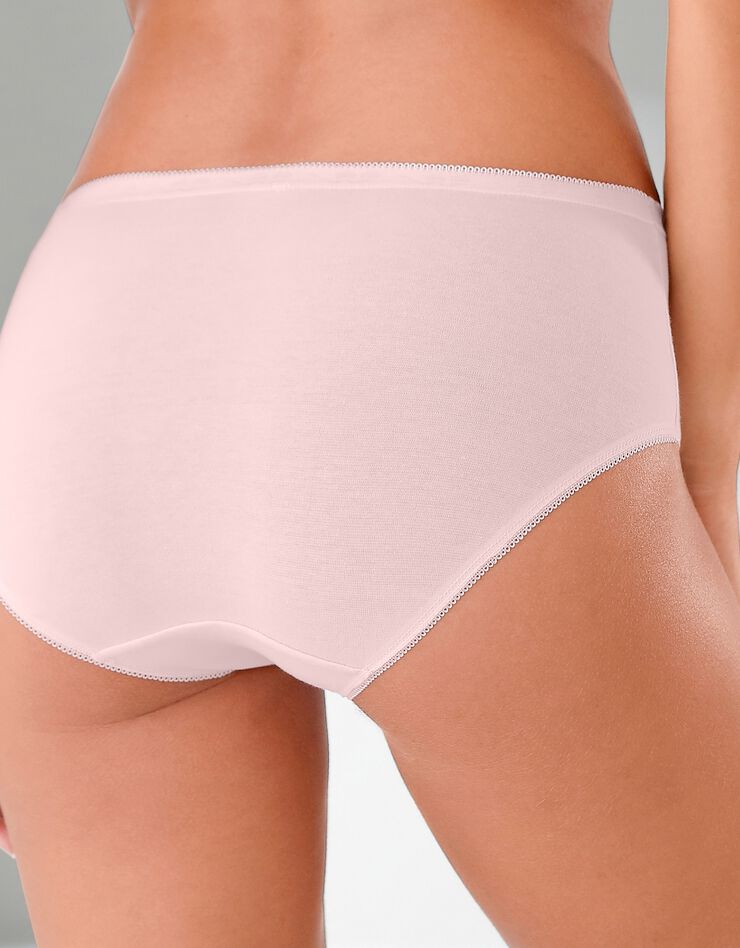 Culotte maxi basique - lot de 3 (kaki + rose + terracotta) Culotte maxi basique - lot de 3 (kaki + rose + terracotta)