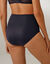 Culotte taille haute microfibre et tulle brodé stretch Batlow - lot de 2 (marine)