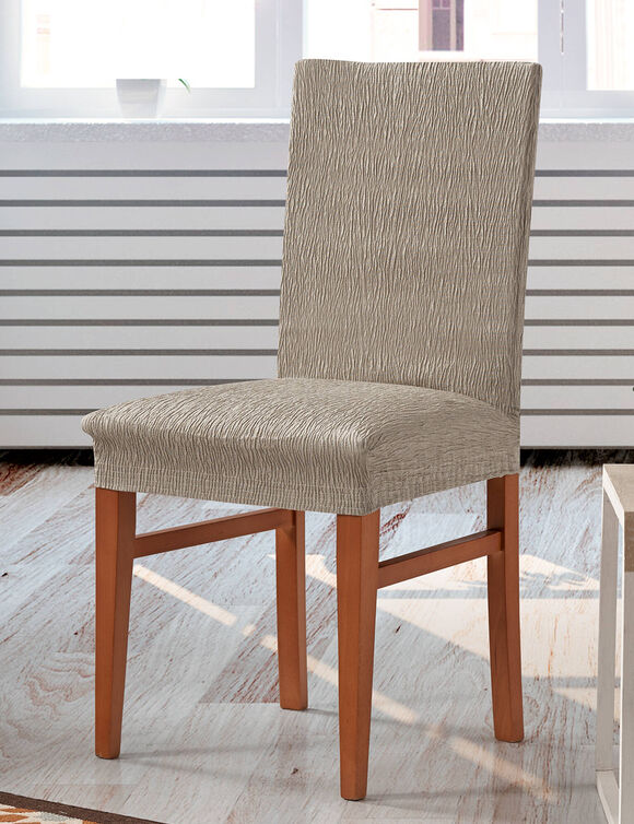 Housse chaise "Beta" (taupe)