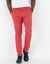 Pantalon chino ceinture arrondie sous le ventre (corail grisé)