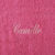 Collection serviettes de bain personnalis&eacute;es - confort moelleux 420 g/m&sup2; (fuchsia)
