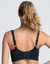 Soutien-gorge grand maintien bonnets souples Cotton Simplex - sans armatures (noir)