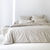 Linge de lit Charly - coton 52 fils/cm&sup2; (beige)