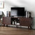 Meuble TV, 2 portes (bois)