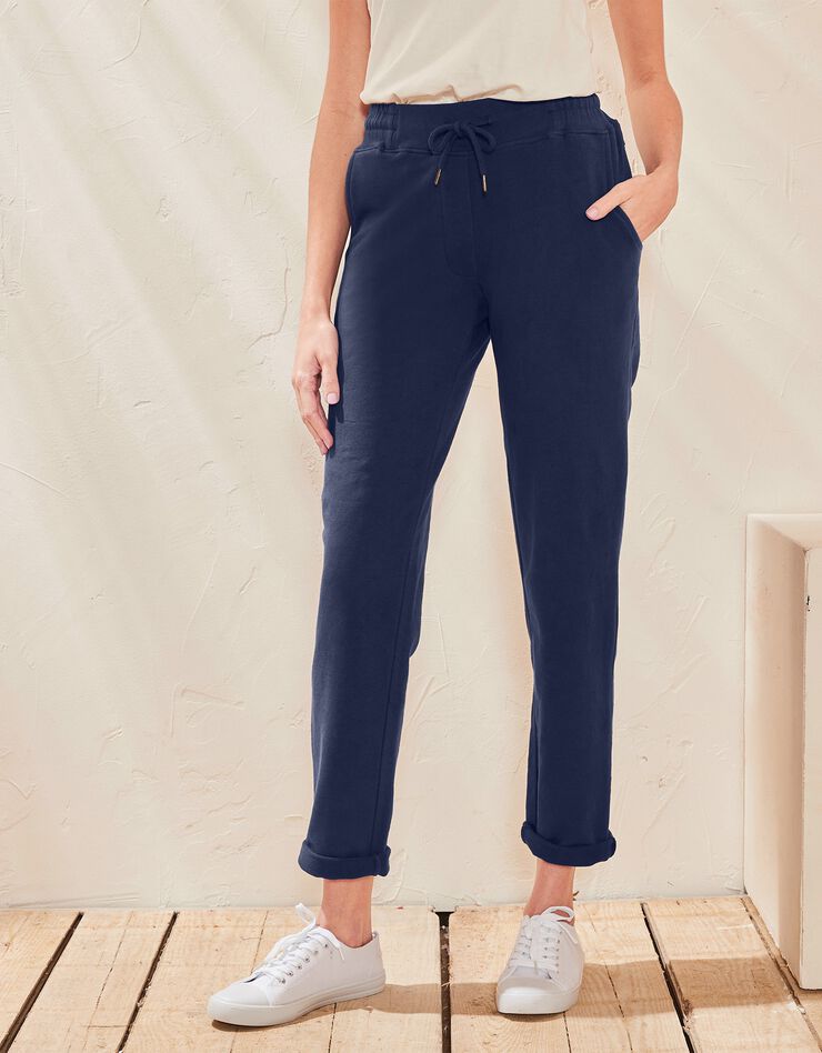 Joggpant taille élastiquée (marine) Joggpant taille élastiquée (marine)