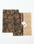 Foulard imprimé graphique, 198 x 38 cm  - coton (rose)