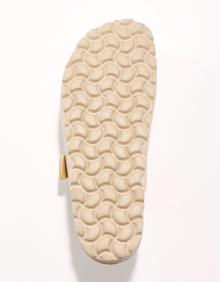 Mules double boucle texturée dorées (doré) Mules double boucle texturée dorées (doré)