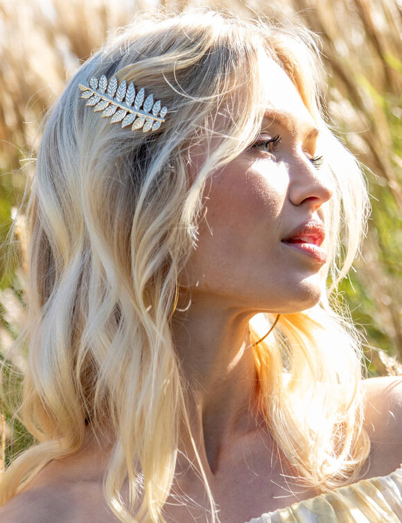 Barrette &agrave; cheveux coloris dor&eacute; (dor&eacute;)