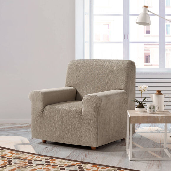 Housse fauteuil et canapé "Beta" (taupe)