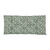 Long coussin de sol imprim&eacute; indien (vert)