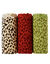 Culotte coton stretch forme midi - lot de 3 (bordeaux + marron + vert)