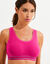 Brassière sport sans armatures - lot de 2 (fuchsia + taupe)