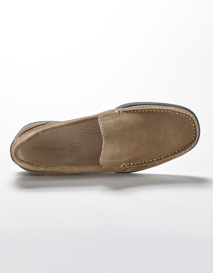 Mocassins en cuir. (beige) Mocassins en cuir. (beige)