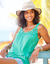 Débardeur macramé, coton-viscose (vert)