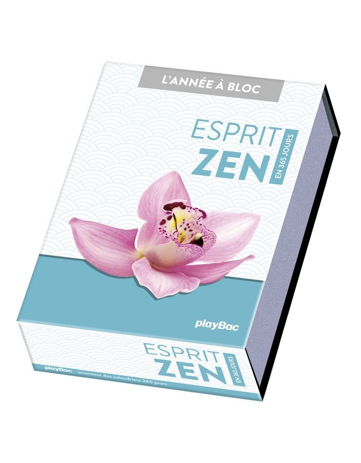 Calendrier chevalet "Esprit zen" (unique)