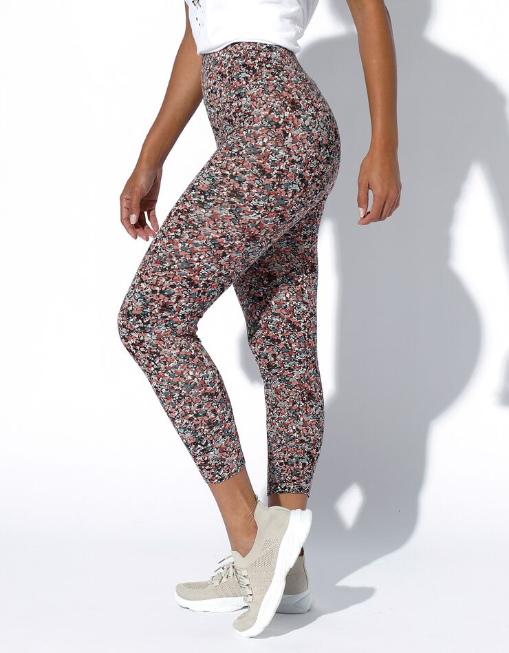 Legging 3/4 imprimé (bronze / bois de rose) Legging 3/4 imprimé (bronze / bois de rose)
