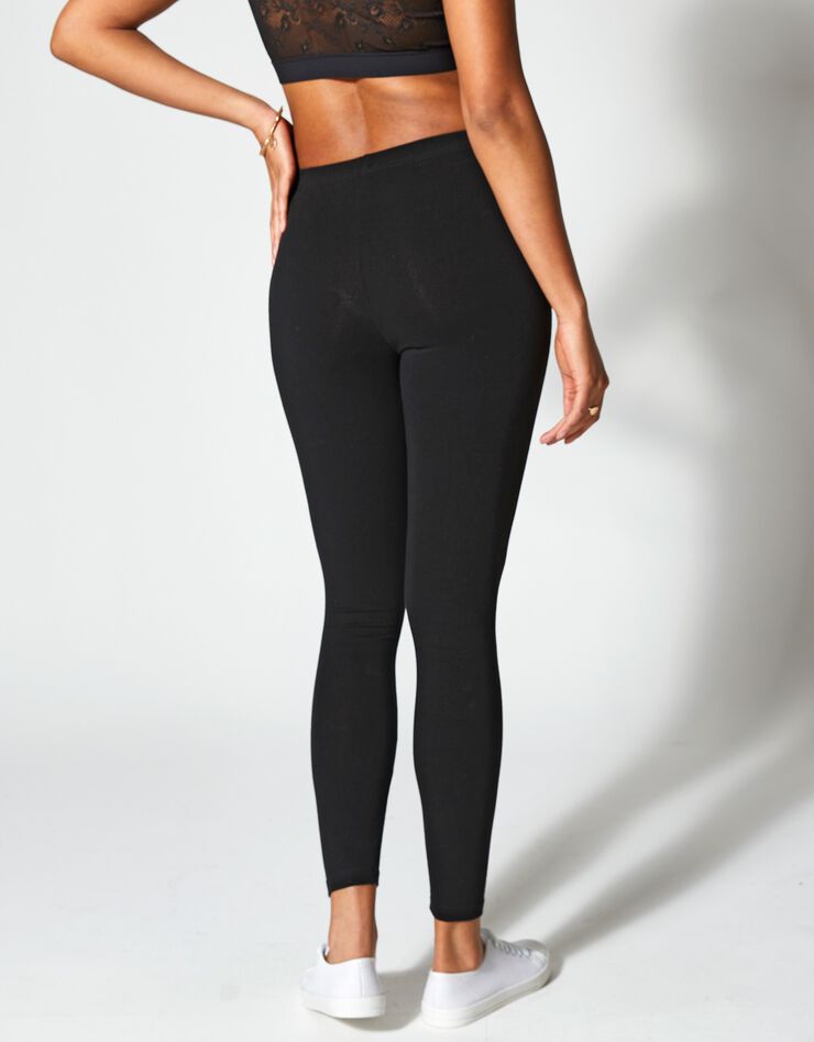 Legging taille élastiquée (noir) Legging taille élastiquée (noir)