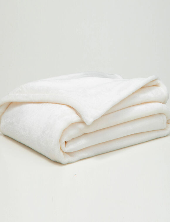 Couverture microfibre (écru)