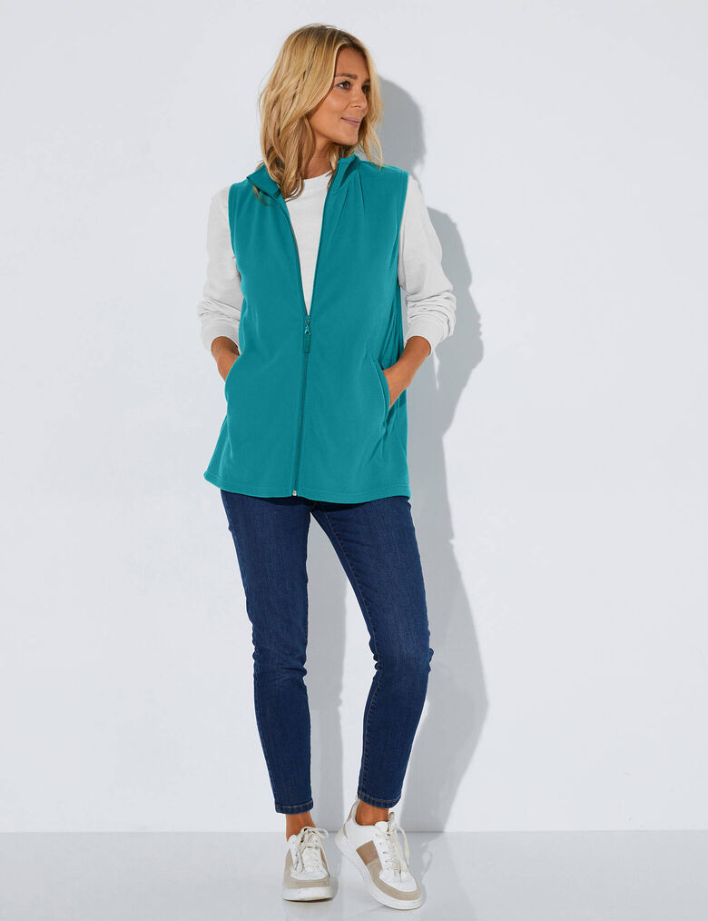 Generisch Enfant Fille Garçon Sans Manches Solide Veste