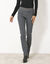 Jegging denim taille élastiquée - petite stature (gris foncé)