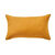 Housse de coussin unie bachette - lot de 2 (miel)