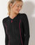 Maillot de bain de sport zippé (noir)