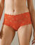Culotte haute dentelle unie Arum (orange)