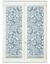 Vitrage droit maille dentelle motif citrons - la paire (blanc)