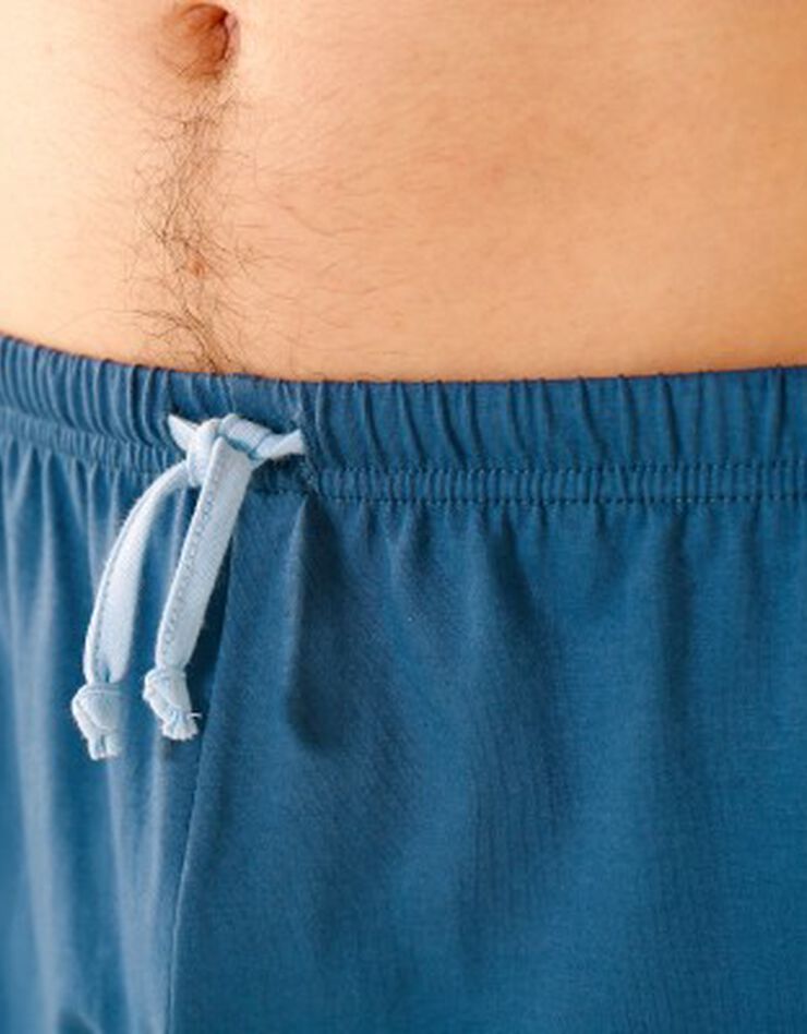 Short pyjama coton bleu marine (bleu marine) Short pyjama coton bleu marine (bleu marine)